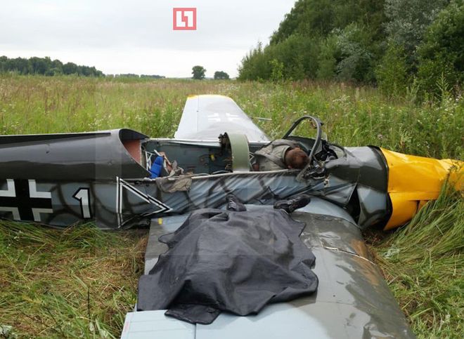Чемпион мира по аэроакробатике погиб при крушении самолета Zlin-326 под Москвой