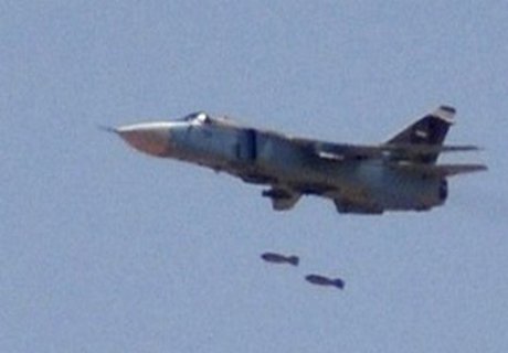 Сбит сирийский военный самолет, пилот погиб