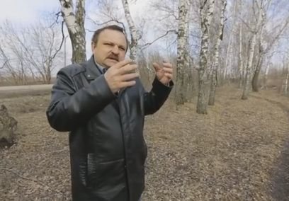 О вырубке березовой аллеи в Рыбном сняли видеосюжет