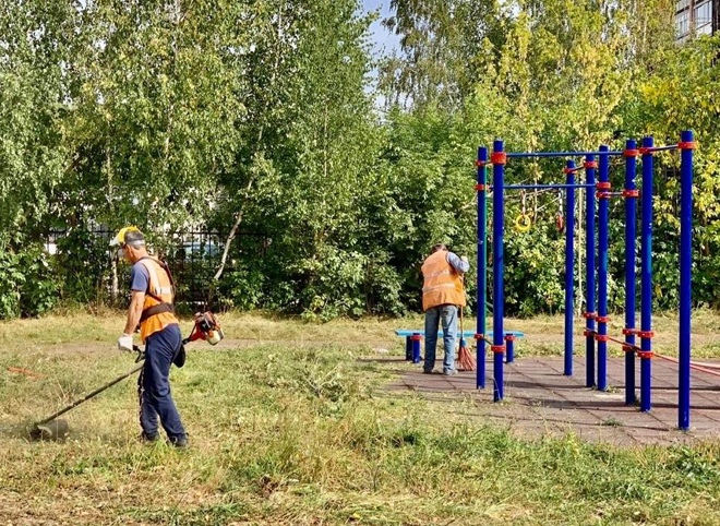 Названы сроки завершения работ в Комсомольском парке