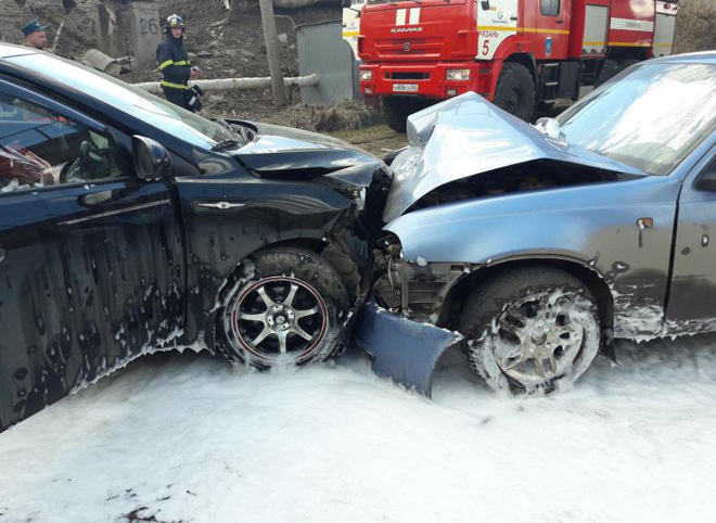 Полиция сообщила подробности аварии с Kia и Daewoo на Ряжском шоссе