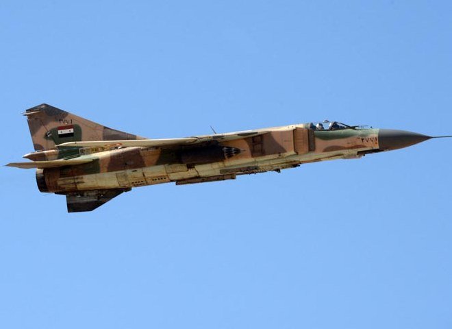 На юге Турции потерпел крушение МиГ-21 (видео)
