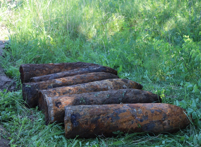 В Шиловском районе обнаружили восемь опасных боеприпасов