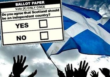 Экзит-пол: единство с Британией поддержали 53% шотландцев