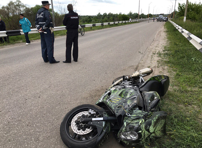 В Сасове на мосту насмерть разбился мотоциклист
