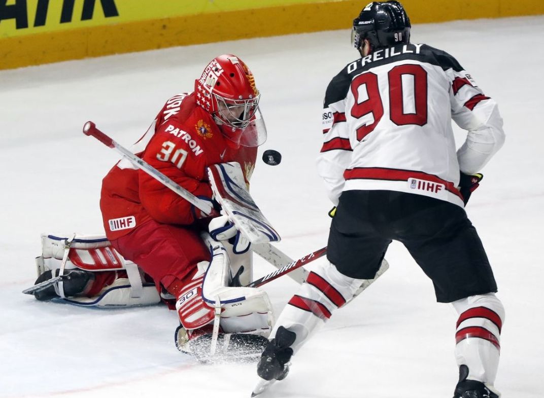 Сборная Россия проиграла Канаде в четвертьфинале чемпионата мира по хоккею