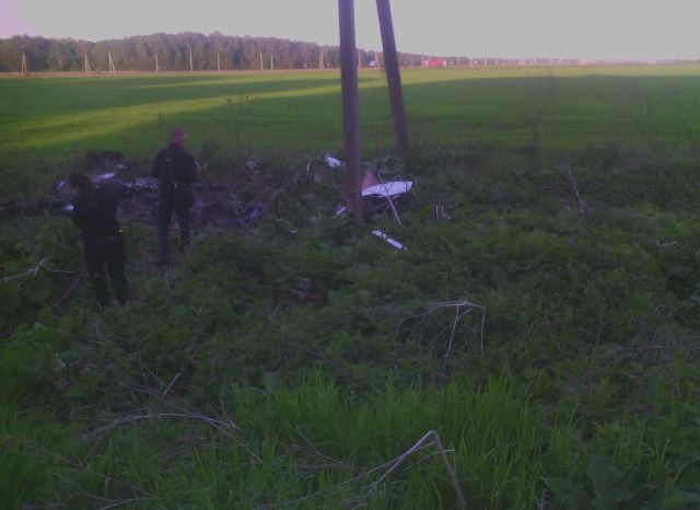 Пилот разбившегося под Рязанью самолета погиб
