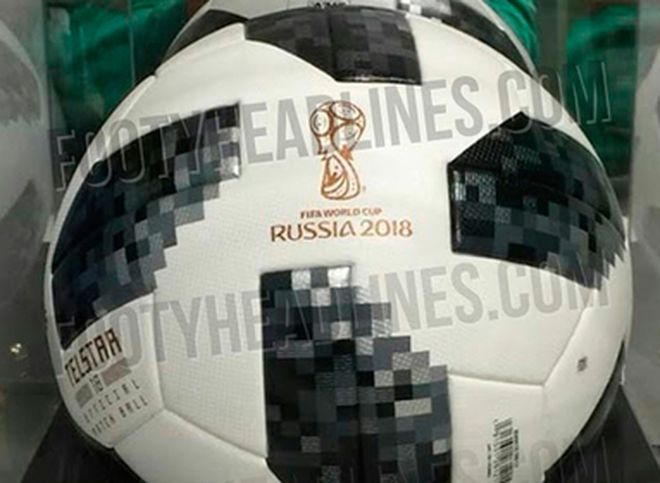 В сеть попало фото официального мяча ЧМ-2018