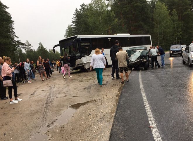 В полиции прокомментировали ДТП с автобусом Касимов – Рязань