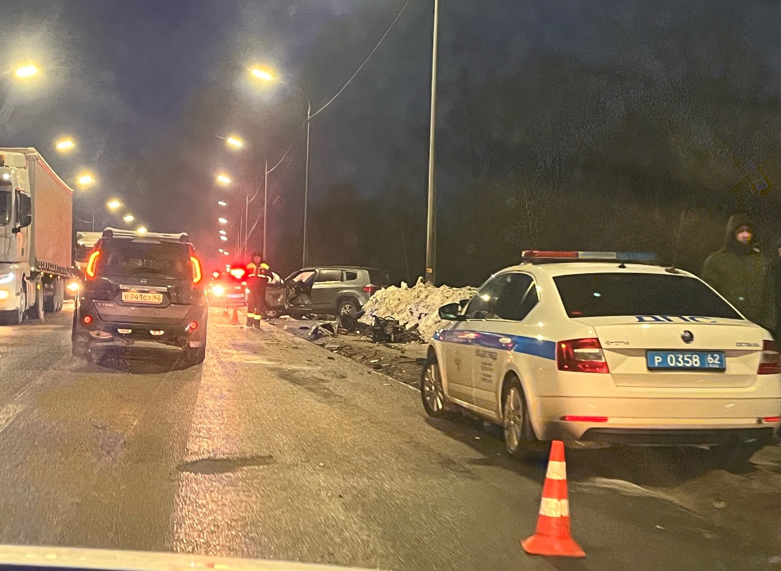 В ДТП с зерновозом на Южной окружной пострадали семь человек | 21.01.2024 |  Рязань - БезФормата