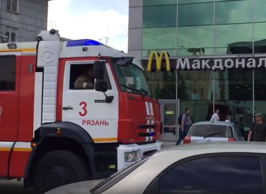 В Рязани экстренно эвакуируют торговые центры «Виктория Плаза» и «Атрон»