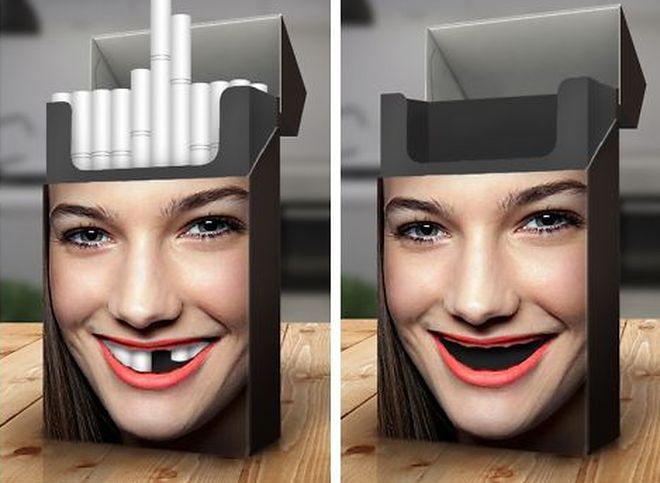 В России изменится дизайн пачек сигарет