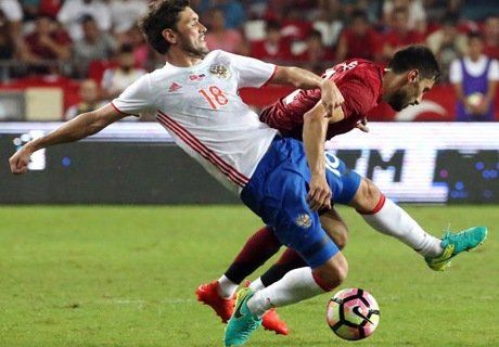 Сборные РФ и Турции сыграли вничью в товарищеском матче