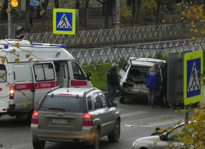 В ДТП в Горроще пострадала женщина-водитель