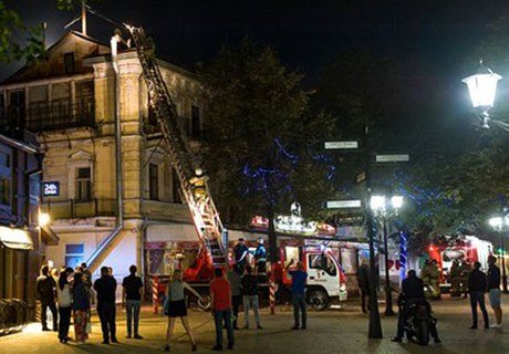 На улице Почтовой в Рязани горел ресторан «Шандала»