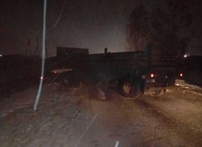 В ГИБДД рассказали подробности ДТП с грузовиком в Рыбном