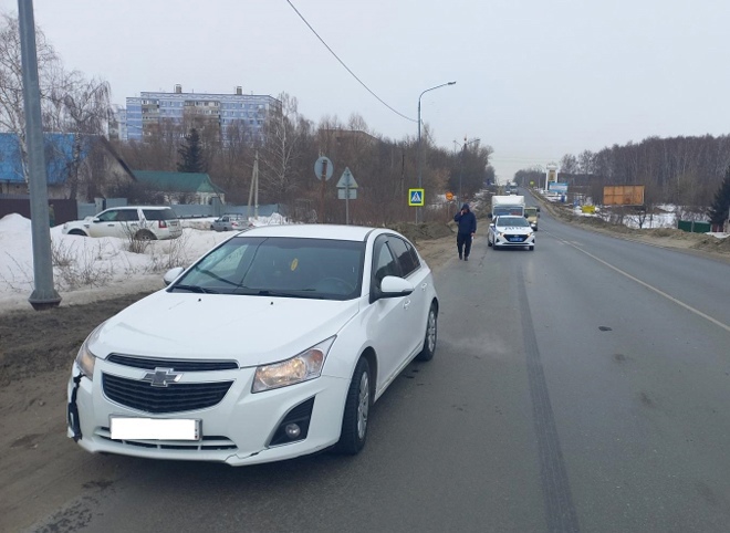 В Рязанском районе иномарка сбила женщину