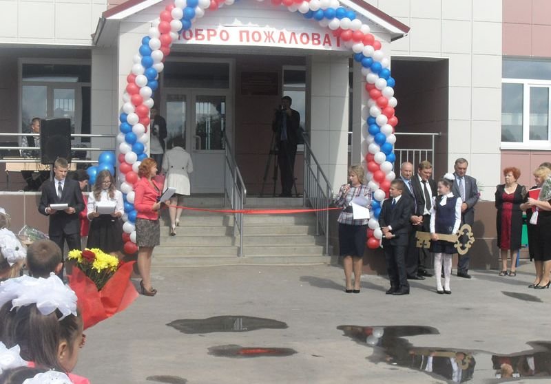 Новая школа открылась в Михайловском районе