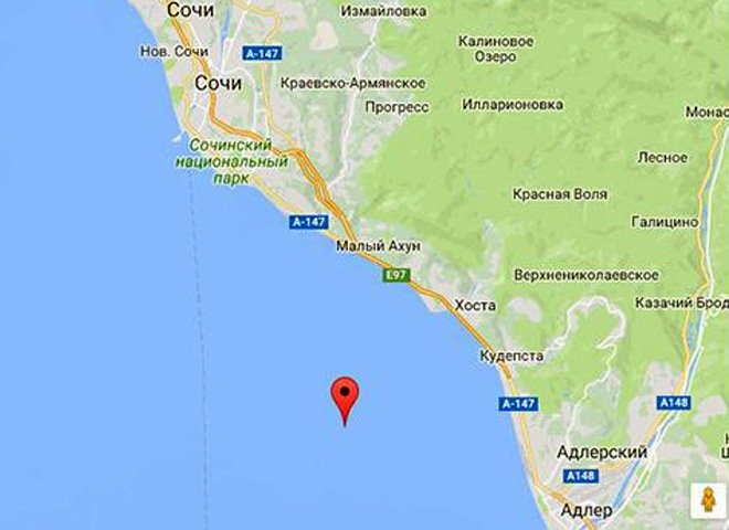 В Черном море найдены обломки Ту-154
