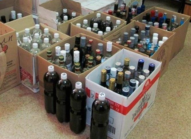 Рязанские полицейские изъяли более 20 тонн спиртного