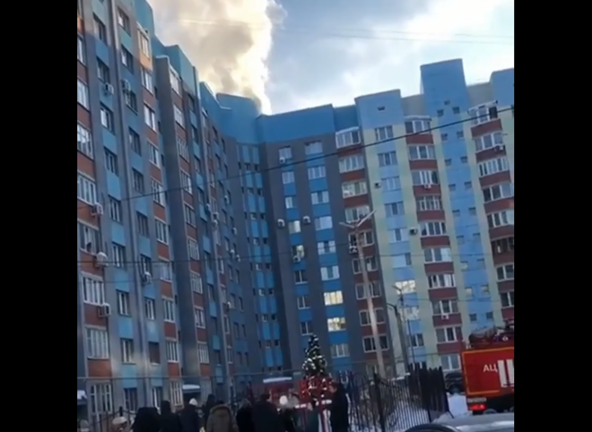 В МЧС сообщили подробности пожара в 10-этажке на улице Новаторов