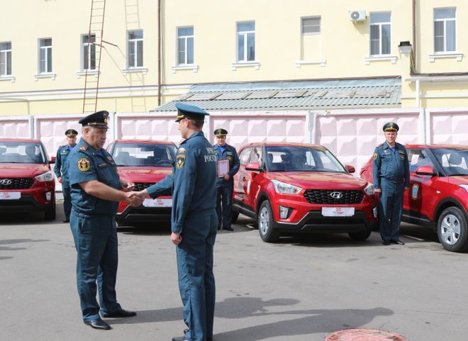 Рязанские спасатели получили новые автомобили