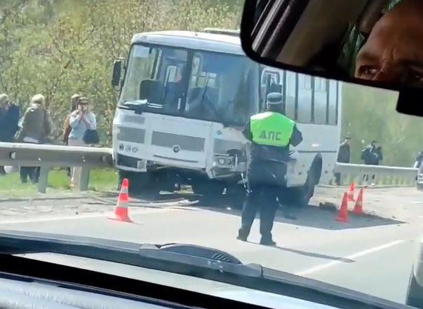 Пассажиры автобуса, попавшего в смертельную аварию на трассе Рязань – Спасск, не пострадали