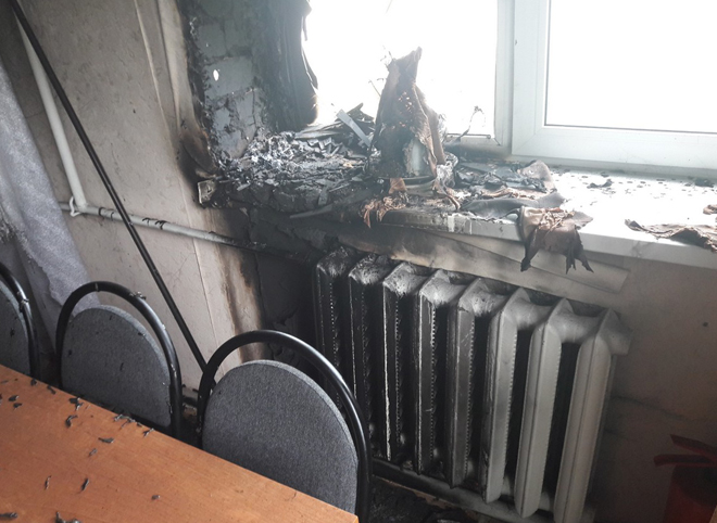 В Рязанской области неизвестные пытались поджечь здание сельской администрации
