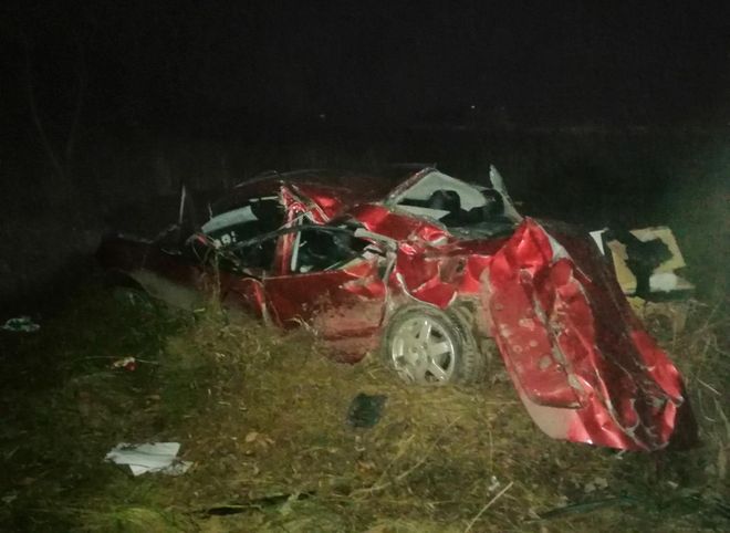 Под Спасском пьяный водитель Mitsubishi устроил серьезное ДТП