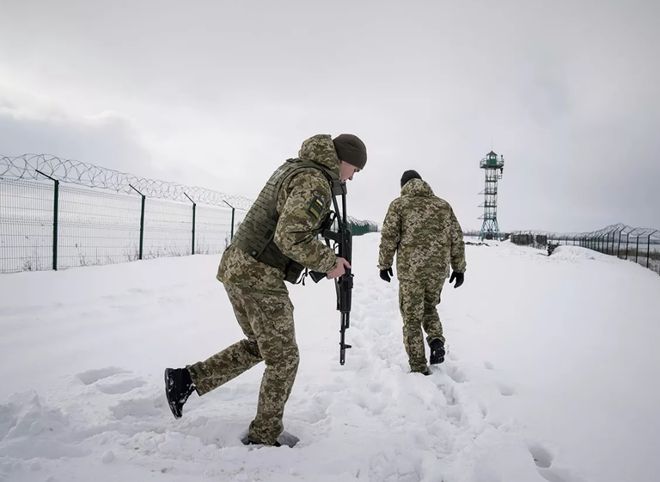 Украинские пограничники покинули места дислокации на российско-украинской границе
