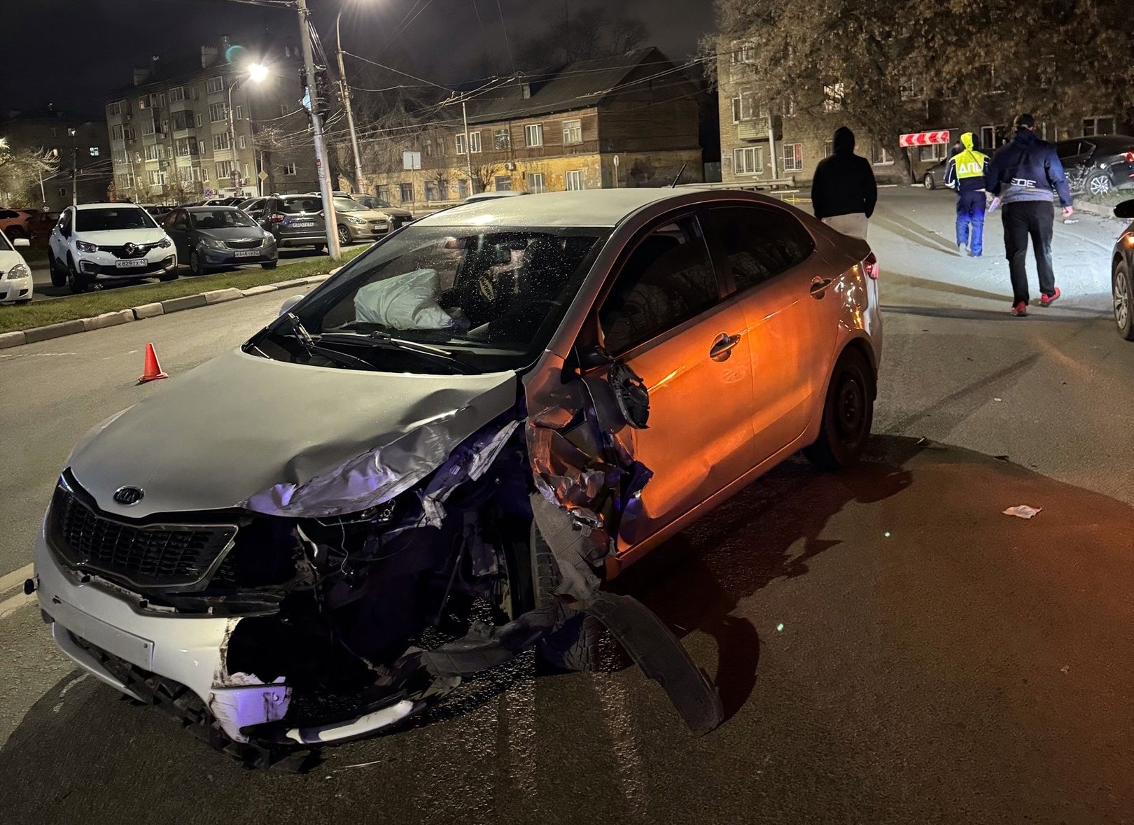 Пьяный водитель устроил серьезную аварию на улице Вокзальной