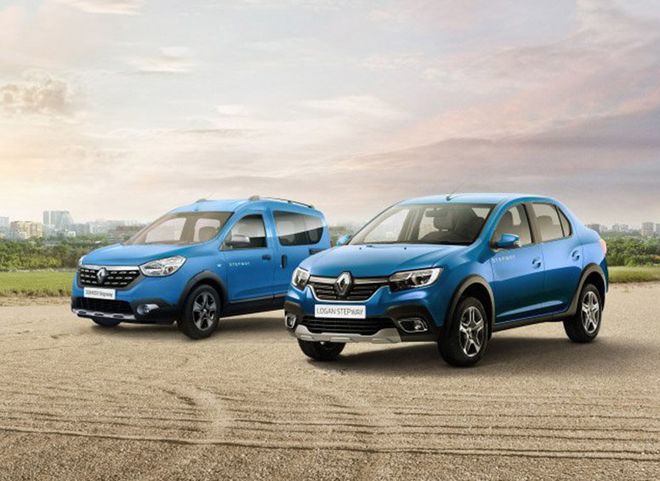 Renault показала внедорожные версии Logan и Sandero для России