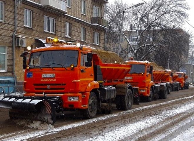 На уборку Рязани от снега выйдут более 100 единиц спецтехники