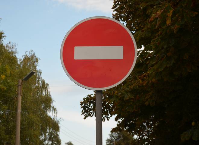 В Рязани на три дня перекроют перекресток на улице Попова