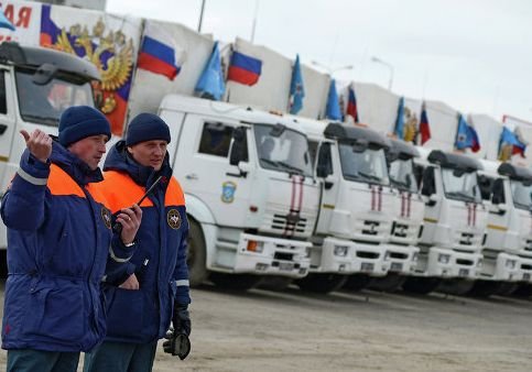В Луганск доставили гуманитарную помощь из России