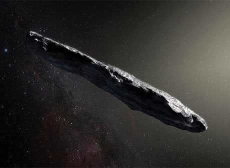﻿﻿Ученые впервые обнаружили межзвездный астероид