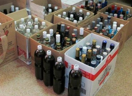 Рязанские полицейские изъяли 436 литров алкоголя