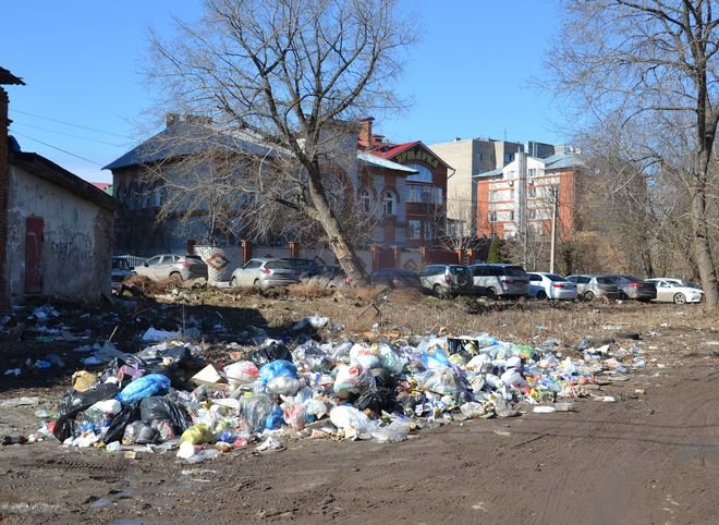 Свалка в рязани фото