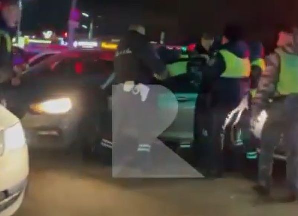 В Дашково-Песочне полицейские устроили погоню за нарушителем