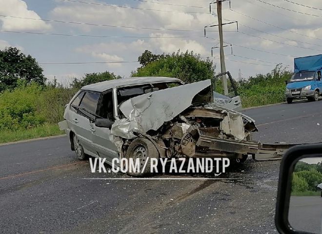 Из-за серьезного ДТП на Южной окружной дороге Рязани образовалась крупная пробка