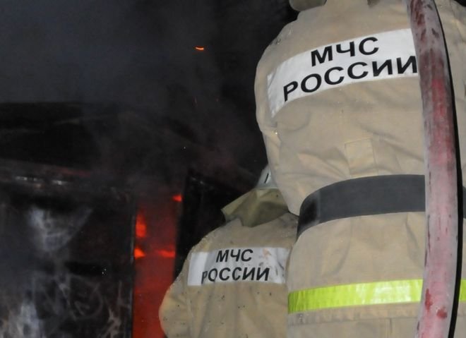 В Касимовском районе на пожаре погиб мужчина