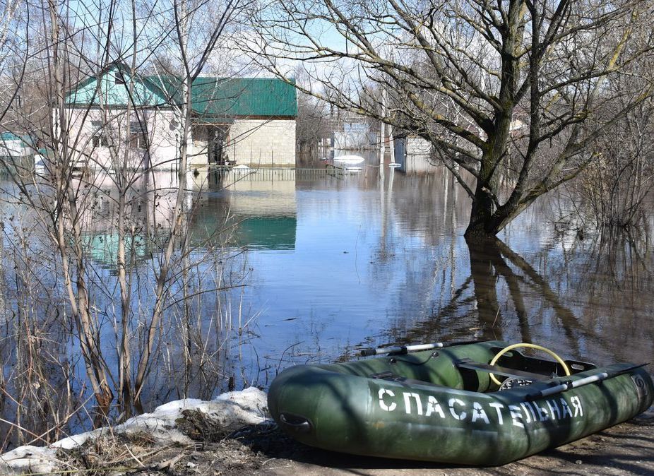 В Ряжске затоплено 64 дома