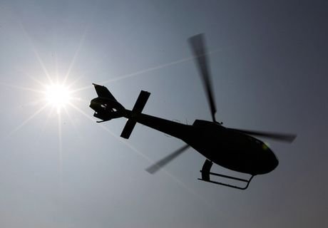 Вертолет обстрелял усадьбу возле имения Порошенко