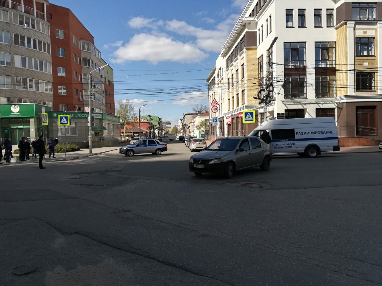 Полиция: опасных предметов на улице Кудрявцева не обнаружено