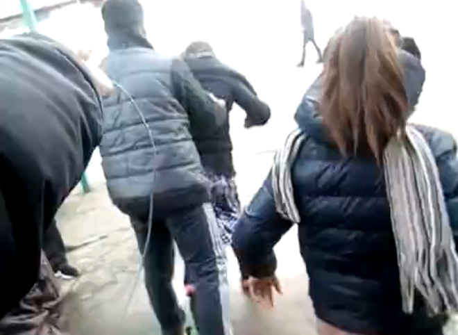 В Рязани водитель выбросил из маршрутки цыганку с ребенком (видео)