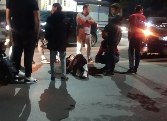 В полиции прокомментировали наезд на девушку на улице Дзержинского