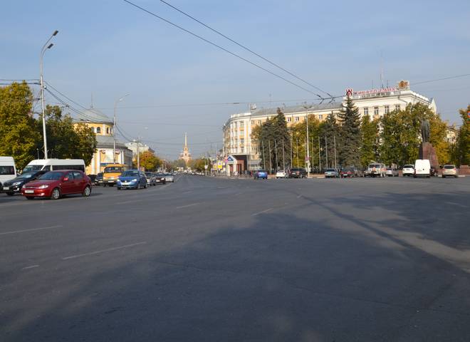 СМИ опубликовали схему движения транспорта на площади Ленина