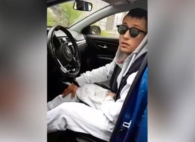 Звезда «Мажора» Павел Прилучный залез в чужой автомобиль, чтобы поспать