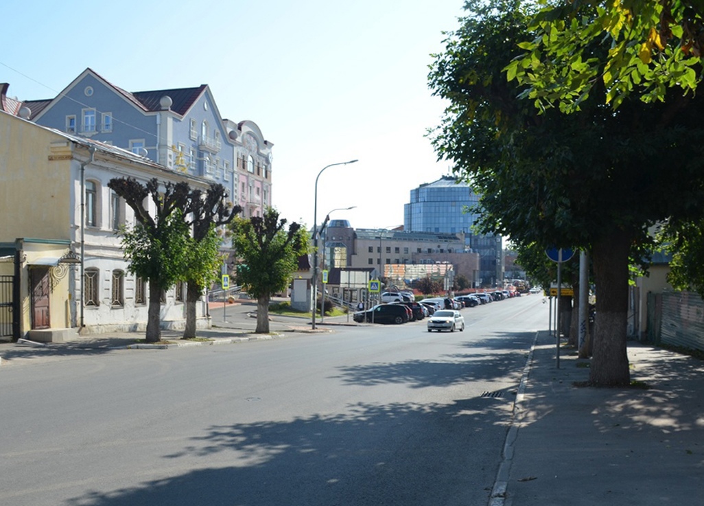 Движение транспорта по улице Горького закрыли до конца лета