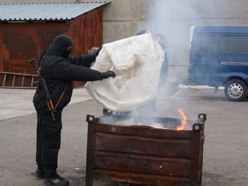 Рязанские наркополицейские уничтожили 60 кг наркотиков